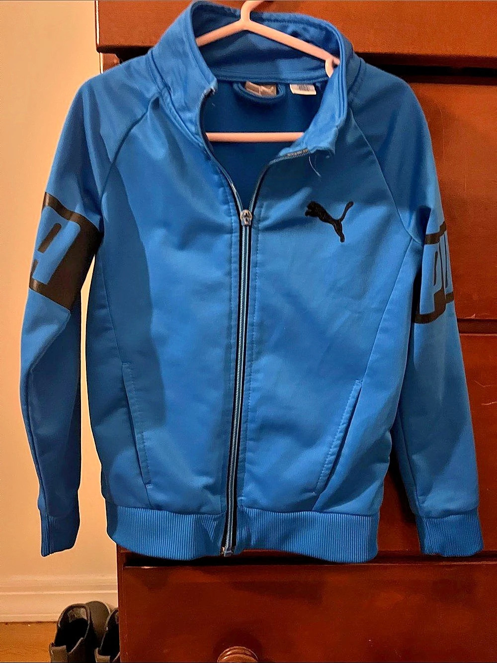 Puma Blue Jacket Size 5 Like New